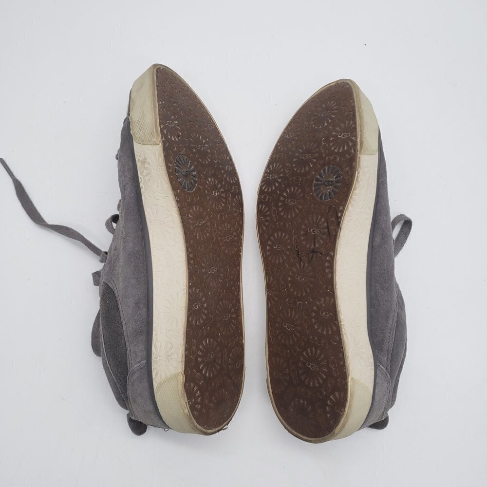 Ugg Evera Suede Gray Shearling Lined Sneaker Wome… - image 7